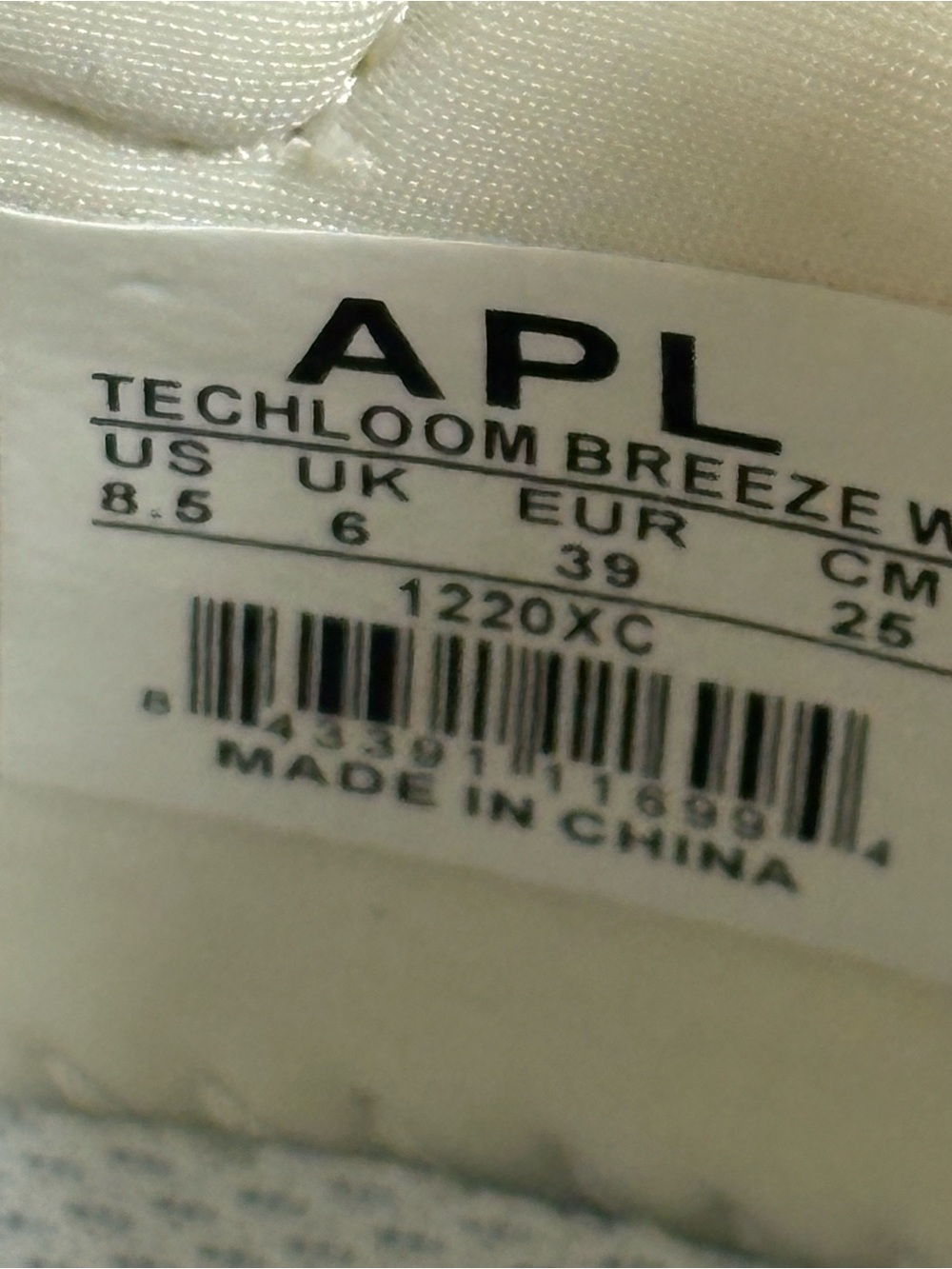 APL Athletic Propulsion Labs Techloom Breeze Beach Energy White Women's SZ 8.5 - Picture 11 of 13